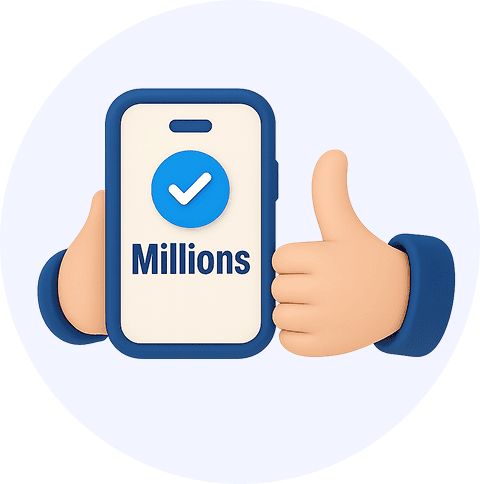 Trusted by Millions